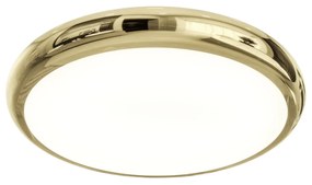 Orlicki design Dizajnové stropné svietidlo Piatto zlatá 80