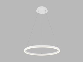 LED2 3270931D Závesné svietidlo CIRCLE 60 LED, 42W, 3000K, 3400lm, IP20, biela, DALI/PUSH