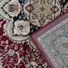 DY Červený orientálny vintage koberec Exclusiv 03 N Rozmer: 80x150 cm