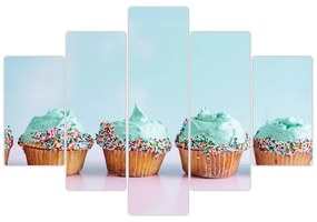 Obraz cupcakes (150x105 cm)