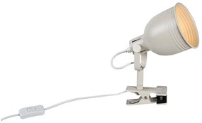 Rabalux 3093 - Lampa s klipom 1xE14/25W/230V béžová RL3093