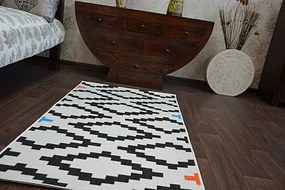 Koberec COLOR 19318/836 SISAL Romby biely