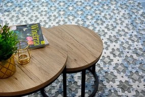 Koberec AKRYL YAZZ 7006 Sivý/Modrý/Slonia kosť