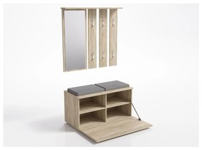 Predsieňová stena s botníkom OPAL dub sonoma