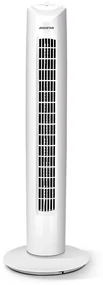 Aigostar B.V. Aigostar - Stĺpový ventilátor 45W/230V biela AI1134