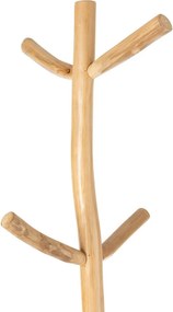 Drevený voľne stojaci vešiak so 6-timi háčikmi Branches - 65*65*185 cm