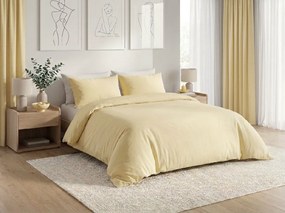 Bavlnené obliečky CALMORA svetložlté Rozmer obliečky: 2 ks 70 x 90 cm | 200 x 220 cm