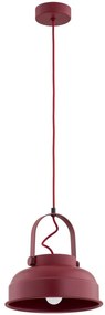 Argon 8286 - Luster na lanku DAKOTA 1xE27/15W/230V červená