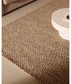 Béžový vlnený koberec 200x300 cm Lubrin – Kave Home