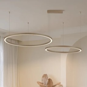 Brilagi - stmievateľný LED závesný luster PORTOFINO LED/98W/230V béžový + DO