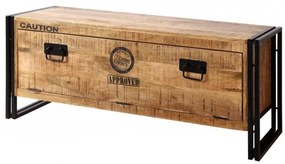 Sconto Predsieňová lavica IRON mangovník