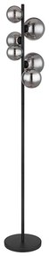 Globo 56133-6S - LED Stojacia lampa RIHA 6xG9/3,5W/230V dymová/čierna