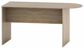 Oblúkový stôl do zasadacej miestnosti TEEMPO ASISTENT 022, dub sonoma