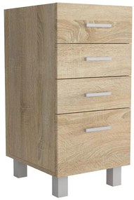 Kuchynská skrinka Lucjan 40D4S