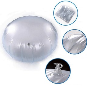 Tempo Kondela Závesné hojdacie kreslo, modrá/oranžová, SIESTA TYP 1