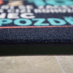 Mercury Flooring, Rohožka 9 z 10 ľudí (prišlo neskoro) 40x60 cm - na von aj na doma, 40x60, viacfarebná