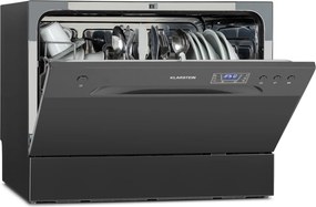 Klarstein Amazonia 6, umývačka riadu, 1300 W, na 6 súprav riadu, energet. trieda F, 49 dB, tlačidlové ovládanie
