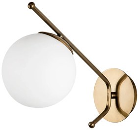 Nástenné svietidlo v zlatej farbe Squid Lighting Star, výška 31 cm