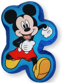 Tvarovaný 3D vankúš Mickey Mouse - Disney - 37 x 24 cm