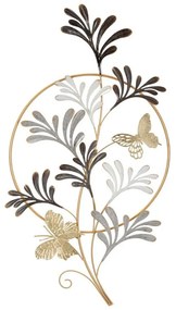 Kovová nástenná dekorácia 50x92 cm Lixy – Mauro Ferretti