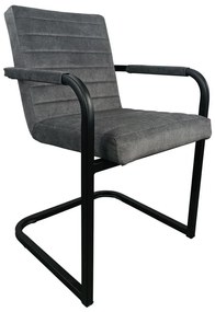 Jedálenská stolička BART sivá