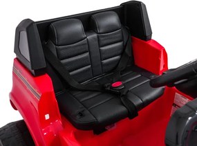 Elektrické autíčko Toyota Land Cruiser PRADO červené