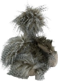 Plyšová hračka chlpatý kučeravý pštros 43cm - 43 * 20 * 15cm
