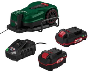 Parkside®  Robotická kosačka City Smart Pamrc 250 A1 City + Rýchlonabíjačka akumulátora 20 V/4,5 A + Akumulátor 20 V/4 Ah  (800011496)