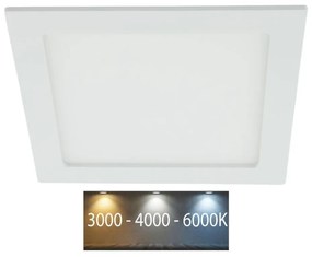 LED Kúpeľňové podhľadové svietidlo LED/24W/230V 3000/4000/6000K IP44