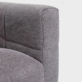 Kreslo BISKOTO sivé 710728