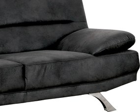 Sedacia súprava Bruno 3-2, čierna látka