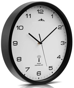 Monzana Nástenné hodiny čierne Ø31cm