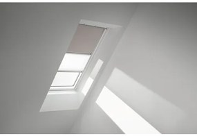 VELUX Zatemňovacia roleta na strešné okno manuálna DFD FK06 4580SWL sivá