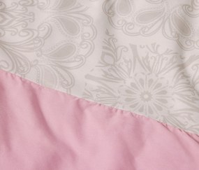 Posteľná bielizeň renforcé, mandala, ružová, štandardná veľkosť