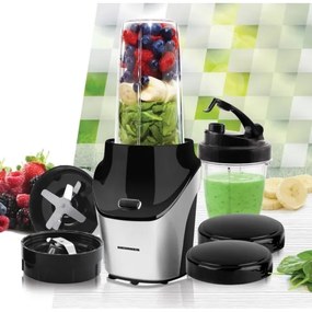 Heinner HSB-T1000SS - nutri mixér na smoothie 1000W/230V matný chróm/čierna