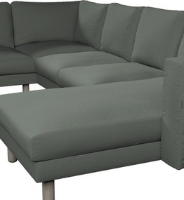 Norsborg rohový poťah na sedačku s ležadlom - 5 os. farba produktu zelená látka zapletaná
