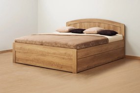 BMB MARIKA ART - kvalitná lamino posteľ s úložným priestorom 90 x 200 cm, lamino