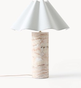 Veľká stolová lampa's mramorovým podstavcom Arya
