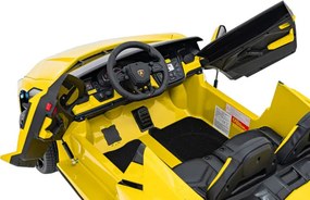 Elektrické autíčko Lamborghini Revuelto XL žlté