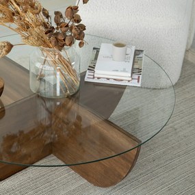 Konferenčný stolík Line Walnut