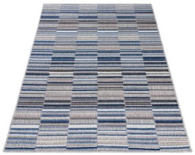 Kusový koberec Avent sivomodrý 160x229cm