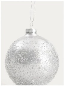Vianočná dekorácia FJER guľa 754395