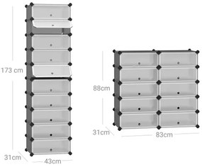 Set Botníkových boxov LPC010G01 (10 ks)