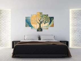 Obraz – Strom života v mesiaci (150x105 cm)