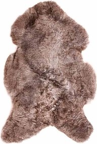 Taupe strihaná kože z Islandskej ovce Iceland taupe - 100 * 70 * 5cm