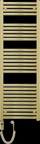 Mexen Helios, elektrické vykurovacie teleso 1500 x 500 mm, 600 W, zlatá lesklá, W103-1500-500-2600-50