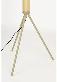 Béžová LED stmievateľná stojacia lampa so skleneným tienidlom (výška 156 cm) Scotty – Zuiver