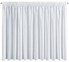 ZÁCLONA NA PÁSKE LANA 350X150 CM BIELA