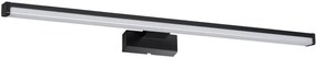 KANLUX Sapho, ASTEN LED nástenné svietidlo 12W, 600x42x110mm, čierna matná, 26684