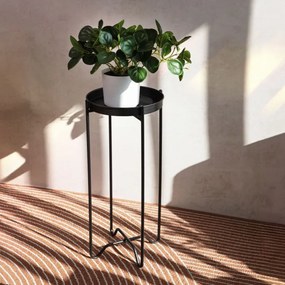 Stojan na kvety ROH čierny 876689